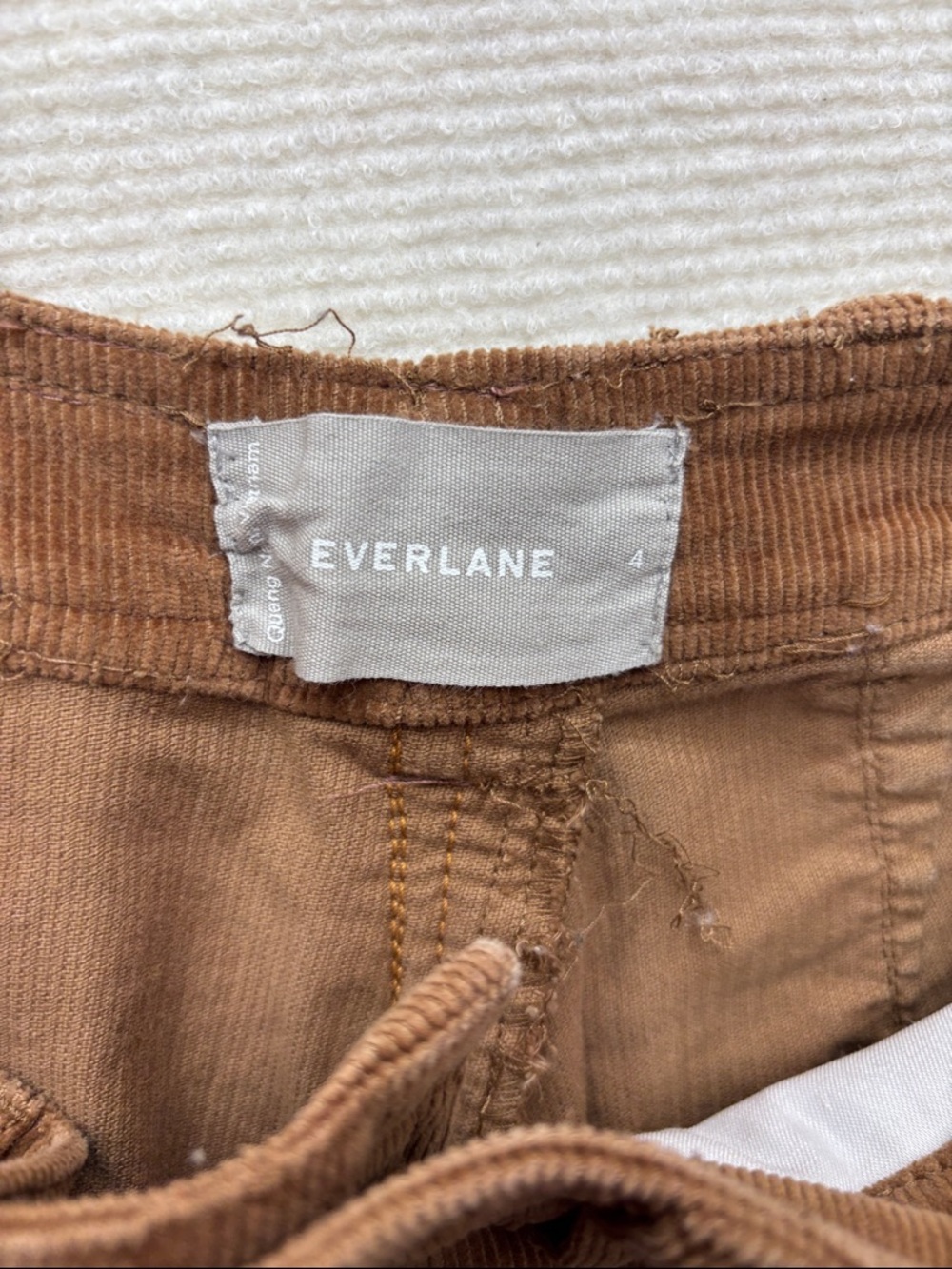 EVERLANE | 4 Brown Corduroy Wide-Leg Pants - Picture 5 of 7